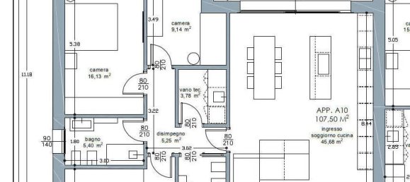 4-salle Appartement à Rubano, Italy No. 29975 20