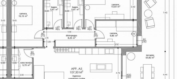 4-salle Appartement à Rubano, Italy No. 29975 10