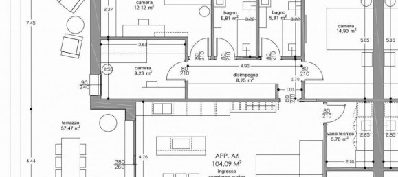 4-salle Appartement à Rubano, Italy No. 29975 23