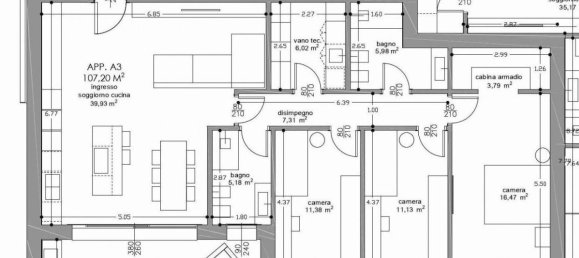 4-salle Appartement à Rubano, Italy No. 29975 9