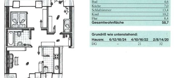 4غرفة شقة في Dresden, Germany رقم 266124 9
