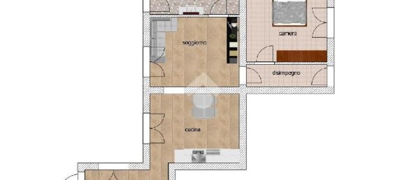 2 rooms House in Sedriano, Italy No. 112845 25