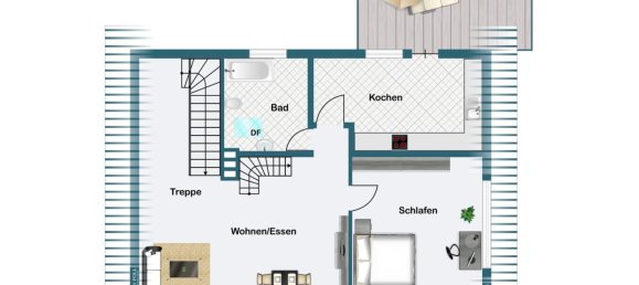 Duplex T1 em Potsdam-Mittelmark, Germany N.º 46551 3