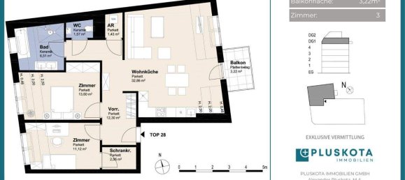 Apartamento de 3 habitaciónes en Hernals, Austria No. 239028 13