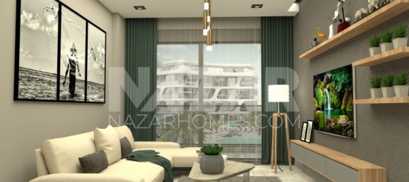 Wohnung 1+1 in Alanya, Turkey, Nr. 14446 10