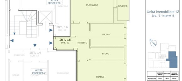 3 Schlafzimmer Wohnung in Milan, Italy, Nr. 364943 19