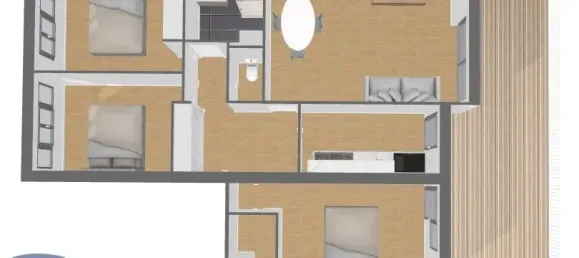 Apartamento de 4 habitaciónes en Aix-en-Provence, France No. 279907 6