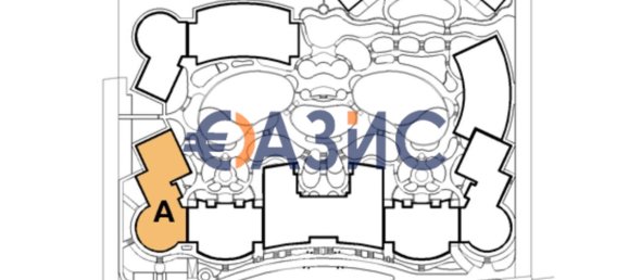 1 Schlafzimmer Wohnung in Sveti Vlas, Bulgaria, Nr. 623 5