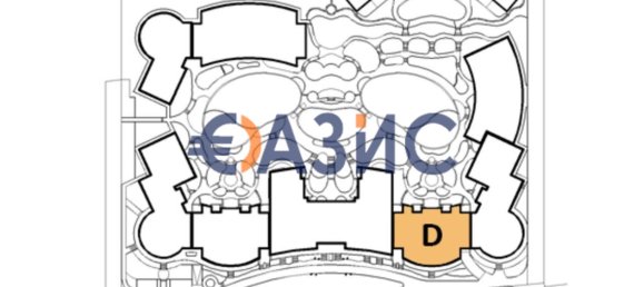 1 Schlafzimmer Wohnung in Sveti Vlas, Bulgaria, Nr. 623 9