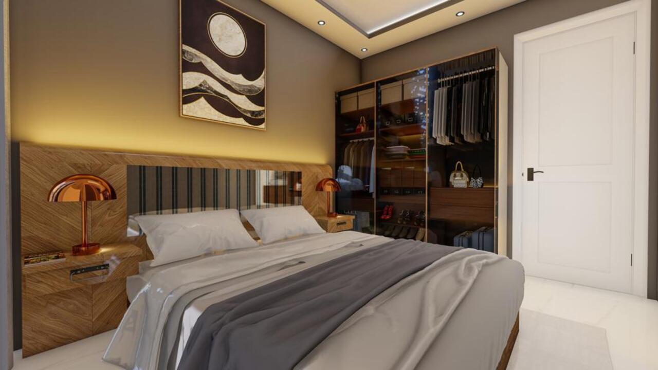 Квартира 2+1 в Loft Garden 4, Газипаша, Турция № 37341