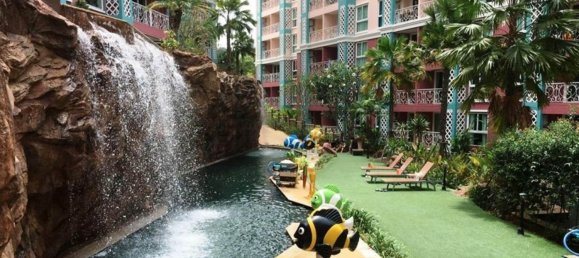 Кондоминиум с 1 спальней в Grande Caribbean, Паттайя, Таиланд № 29211 6