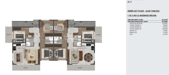 Villa 2+1 in Bodrum, Turkey No. 28800 8