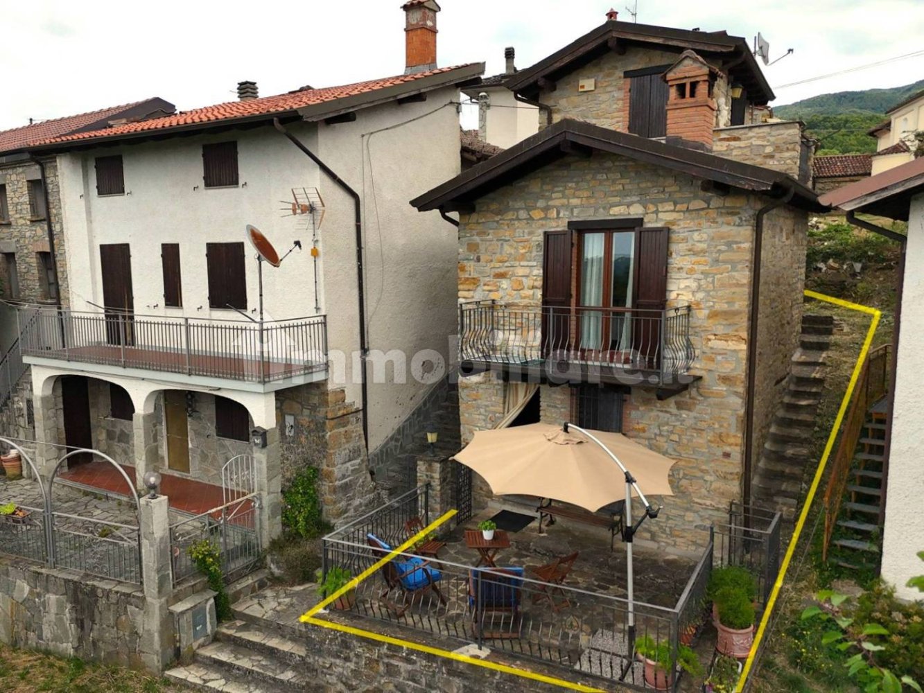 Дом с 2 спальнями в Фаббрика Куроне, Италия № 277256