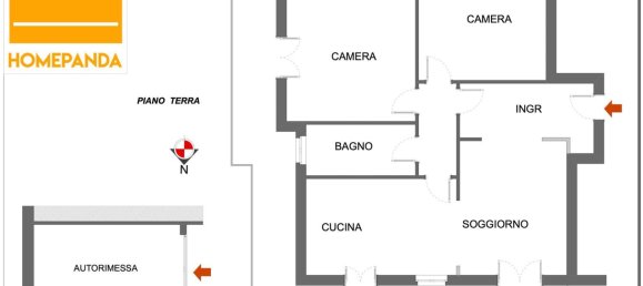 3 rooms Apartment in Gravina di Catania, Italy No. 285915 12