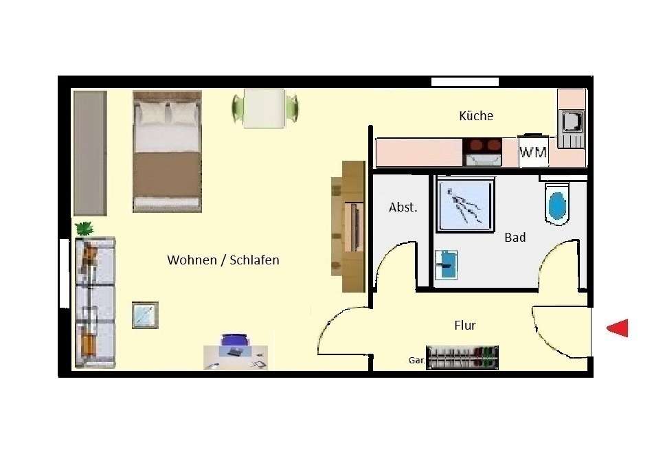 Estúdio em Bonn, Germany N.º 45916