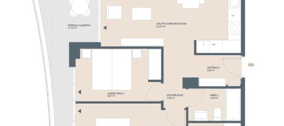 2 bedrooms Apartment in Alicante, Spain No. 181644 8