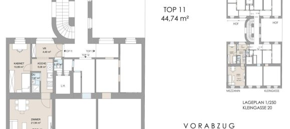 2 rooms Apartment in Vienna, Austria No. 218016 8