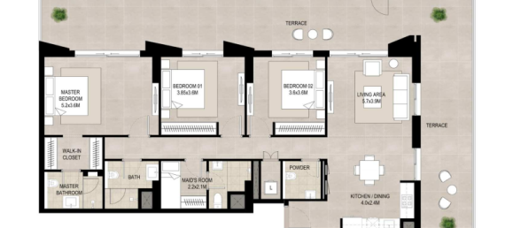 1 غرف نوم شقة في Town Square, UAE رقم 121367 6