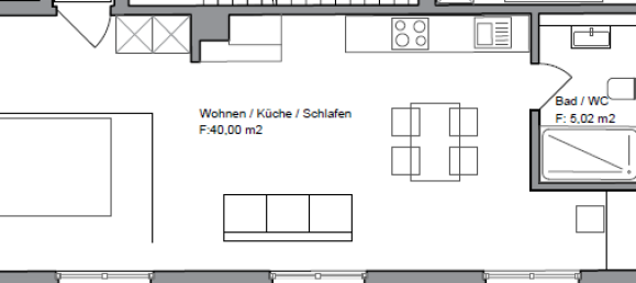 1 غرف نوم شقة في Stuttgart, Germany رقم 59003 12