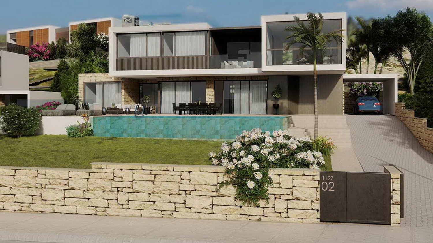 4 chambres Villa à Viewpoint Hills, Pegeia, Cyprus No. 17479