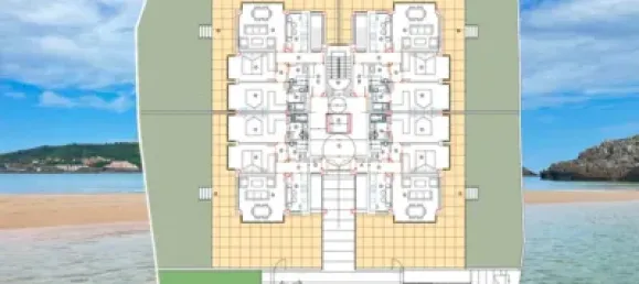 Квартира с 2 спальнями в Кантабрия, Испания № 182604 4