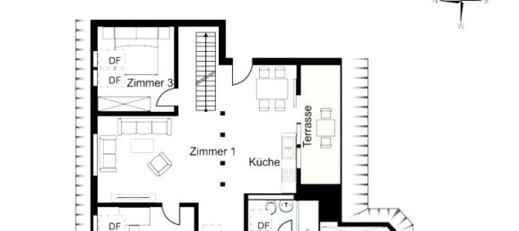 3غرفة شقة في Charlottenburg, Germany رقم 106920 2