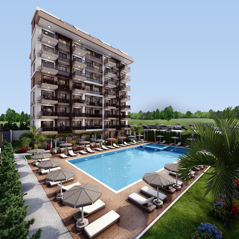 شقة 2+1 في Alanya, Turkey رقم 24495