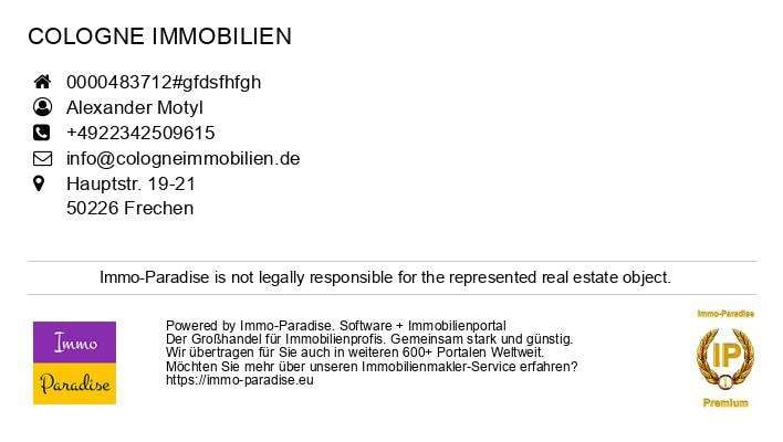 2 Schlafzimmer Haus in Rhein-Erft, Germany, Nr. 144521