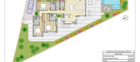 3 Schlafzimmer Villa in Pilar de la Horadada, Spain, Nr. 9268 10