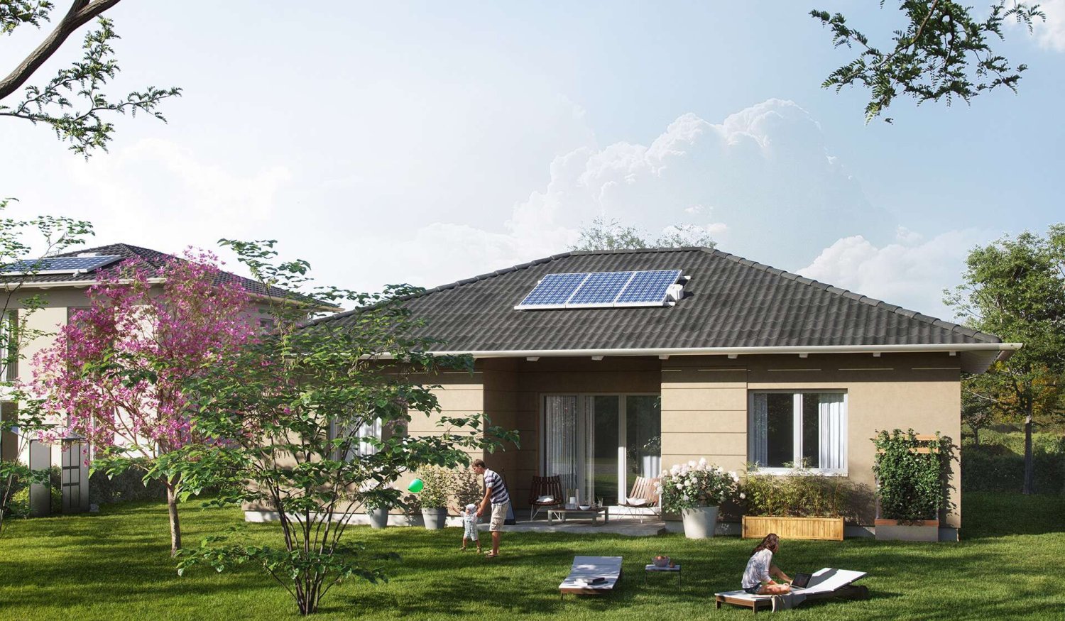 Bungalow de 3 dormitorios en Brandenburg, Germany No. 36038