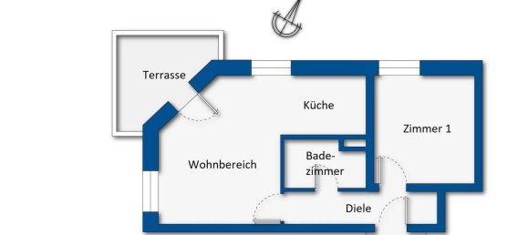 2-Zimmer Wohnung in Köpenick, Germany, Nr. 342931 9