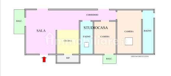 2 bedrooms Apartment in San Nicola la Strada, Italy No. 344483 2