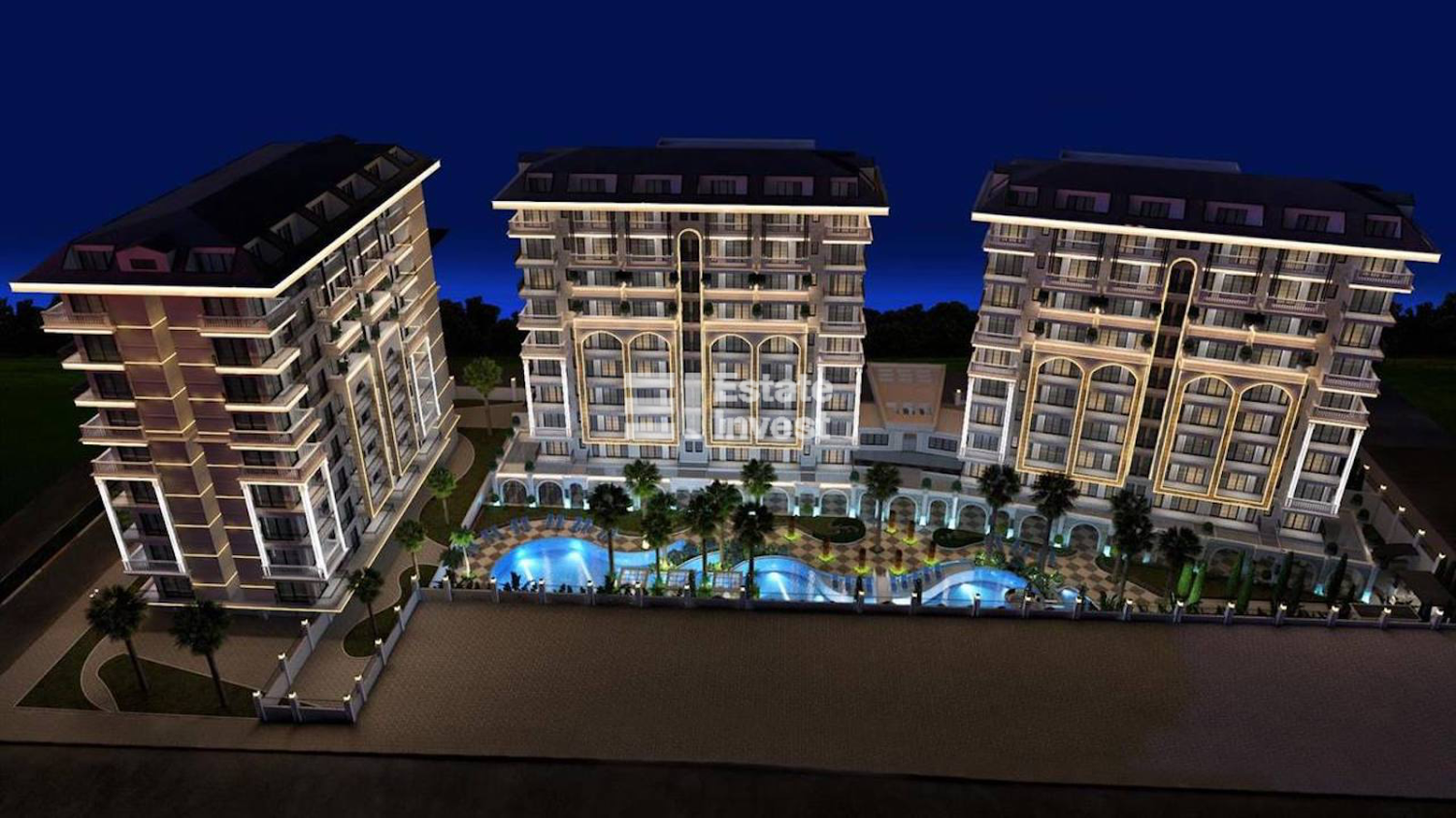 Appartement 2+1 à Alanya, Turkey No. 24728