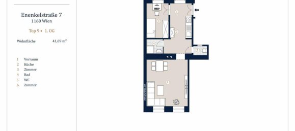 2غرفة شقة في Ottakring, Austria رقم 209594 8