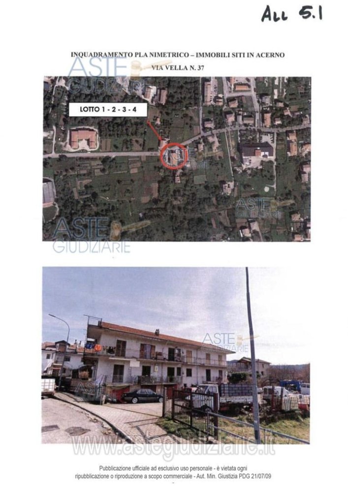 4 rooms Apartment in Acerno, Italy No. 225020