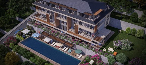 Пентхаус с 3 комнатами в Аланья, Турция № 9839 6