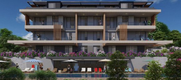 Пентхаус с 3 комнатами в Аланья, Турция № 9839 2