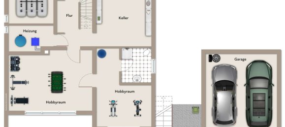 Таунхаус с 7 комнатами в Карлсруэ, Германия № 311647 34