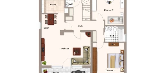 Таунхаус с 7 комнатами в Карлсруэ, Германия № 311647 32