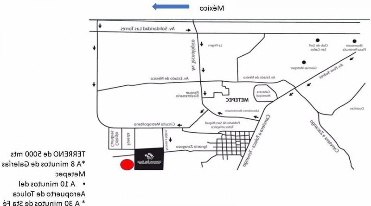 Terreno em Mexico N.º 206908