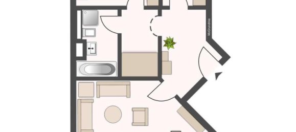 2-Zimmer Wohnung in Leipzig, Germany, Nr. 56569 15