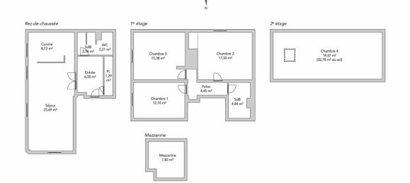 4 Schlafzimmer Schlösser in Paris, France, Nr. 173480 13