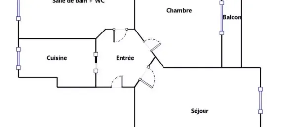 1 bedroom Apartment in Paris, France No. 122952 10