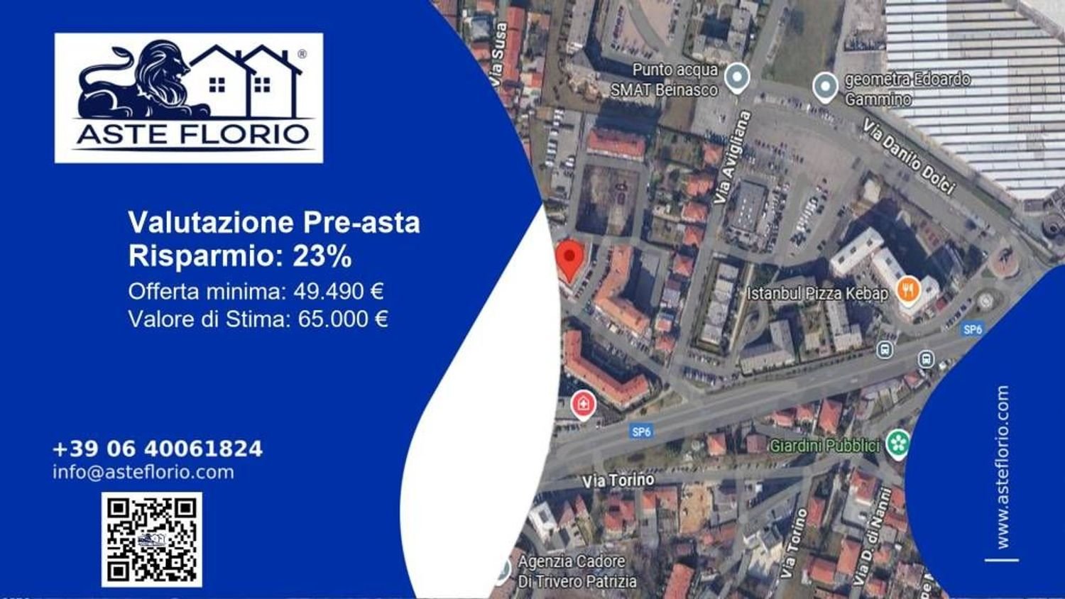 Apartamento de 3 divisões em Beinasco, Italy N.º 272854