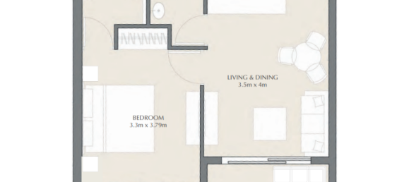 Studio à Al Marjan Island, UAE No. 121286 5