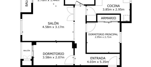 2 غرف نوم شقة في Zaragoza, Spain رقم 65550 13