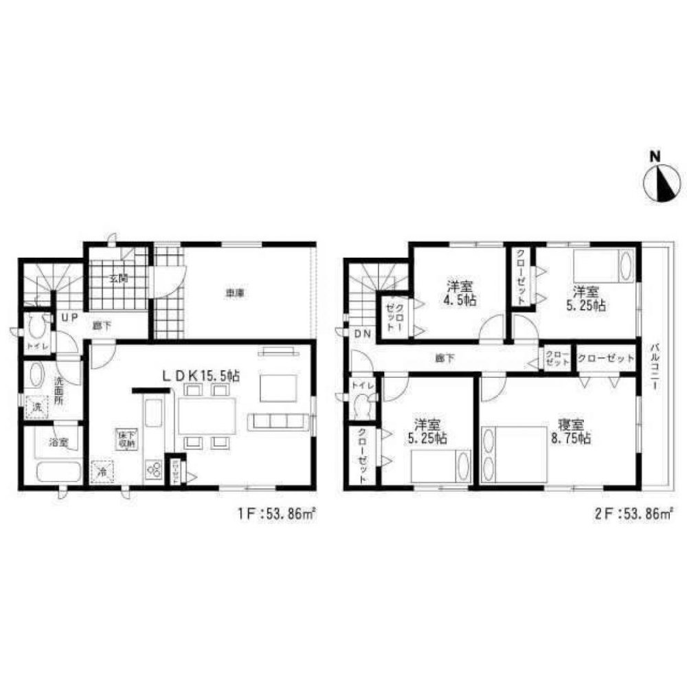 Дом с 4 спальнями в Фукуока, Япония № 8551