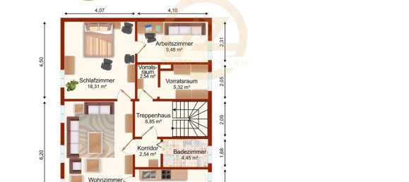Adosado de 4 dormitorios en Stendal, Germany No. 242817 17