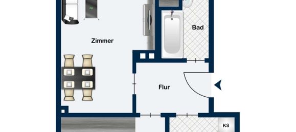 Apartamento de 1 dormitorio en Munster, Germany No. 61416 4