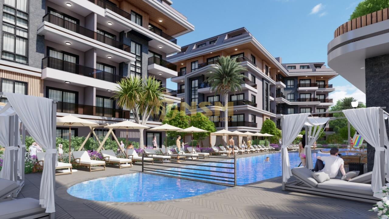 Apartamento de 1+1 en Alanya, Turkey No. 31157